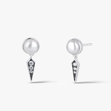 Kolczyki srebrne Royal Star