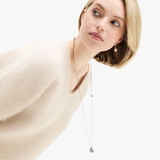 Naszyjnik srebrny Motyle