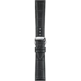 Skórzany szary pasek Tissot 21 mm