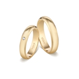 Obrączka złota ALCHEMIA męska