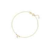 Bransoleta złota z cyrkonią