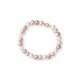 Bransoleta złota z perłami