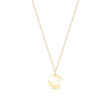 Wisiorek złoty literka P