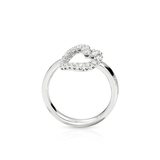 Pierścionek białe złoto RECARLO