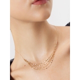 Naszyjnik złoty kaskadowy