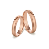 Komplet obrączek złotych SEMPRE