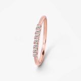 Pierścionek złoty z brylantami