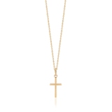 Wisiorek złoty krzyżyk