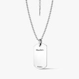 Wisiorek srebrny nieśmiertelnik Freedom