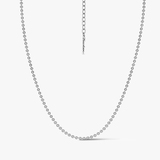 Łańcuszek srebrny kulka Freedom