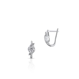 Kolczyki srebrne z cyrkoniami