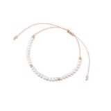 Bransoleta sznurkowa z perłami