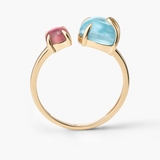 Pierścionek złoty KOI