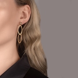 Kolczyki srebrne długie