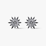 Kolczyki srebrne Royal Star