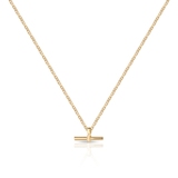 Naszyjnik srebrny pozłacany