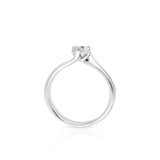 Pierścionek białe złoto RECARLO