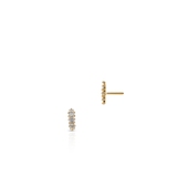 Kolczyki złote z diamentami