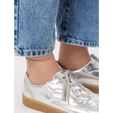 Bransoleta srebrna na nogę