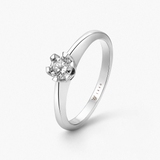 Pierścionek złoty zaręczynowy Jedyny