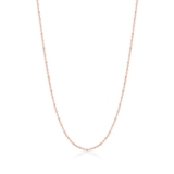 Łańcuszek srebrny ankier