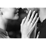 Pierścionek zaręczynowy złoty Królewski