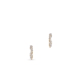 Kolczyki złote z diamentami Galaktyka