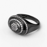 Pierścionek srebrny Meteory