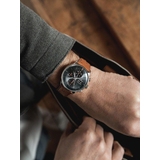ZEGAREK JUNGHANS MEISTER CHRONOSCOPE DATE ENGLISH