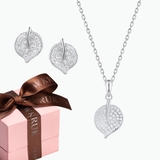 Komplet Błyszczący Listek