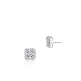 Kolczyki srebrne z cyrkoniami