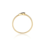 Pierścionek srebrny Longplay