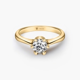 Pierścionek zaręczynowy złoty Jedyny