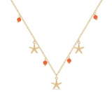 Naszyjnik złoty Santorini