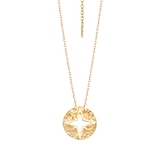 Naszyjnik srebrny pozłacany Freedom Elements