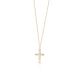 Wisiorek złoty krzyżyk