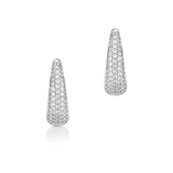 Kolczyki srebrne z cyrkoniami Emblems