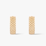 Kolczyki złote ażurowe