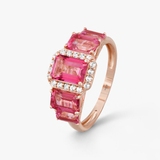 Pierścionek złoty Diva