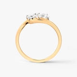 Pierścionek złoty Nuova