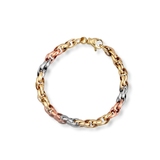 Bransoleta złota tricolor