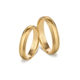 Obrączka złota SEMPRE