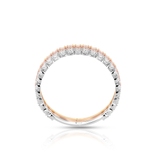 Pierścionek złoty z brylantami