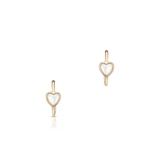 Kolczyki srebrne pozłacane W.KRUK