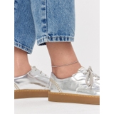 Bransoleta srebrna na nogę