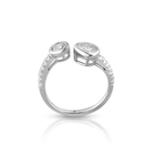 Pierścionek srebrny W.KRUK