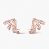 Kolczyki srebrne Balerina