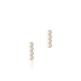 Kolczyki złote z perłami