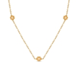 Naszyjnik srebrny pozłacany