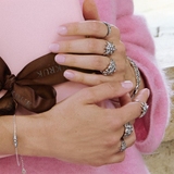 Bransoleta srebrna Royal Star